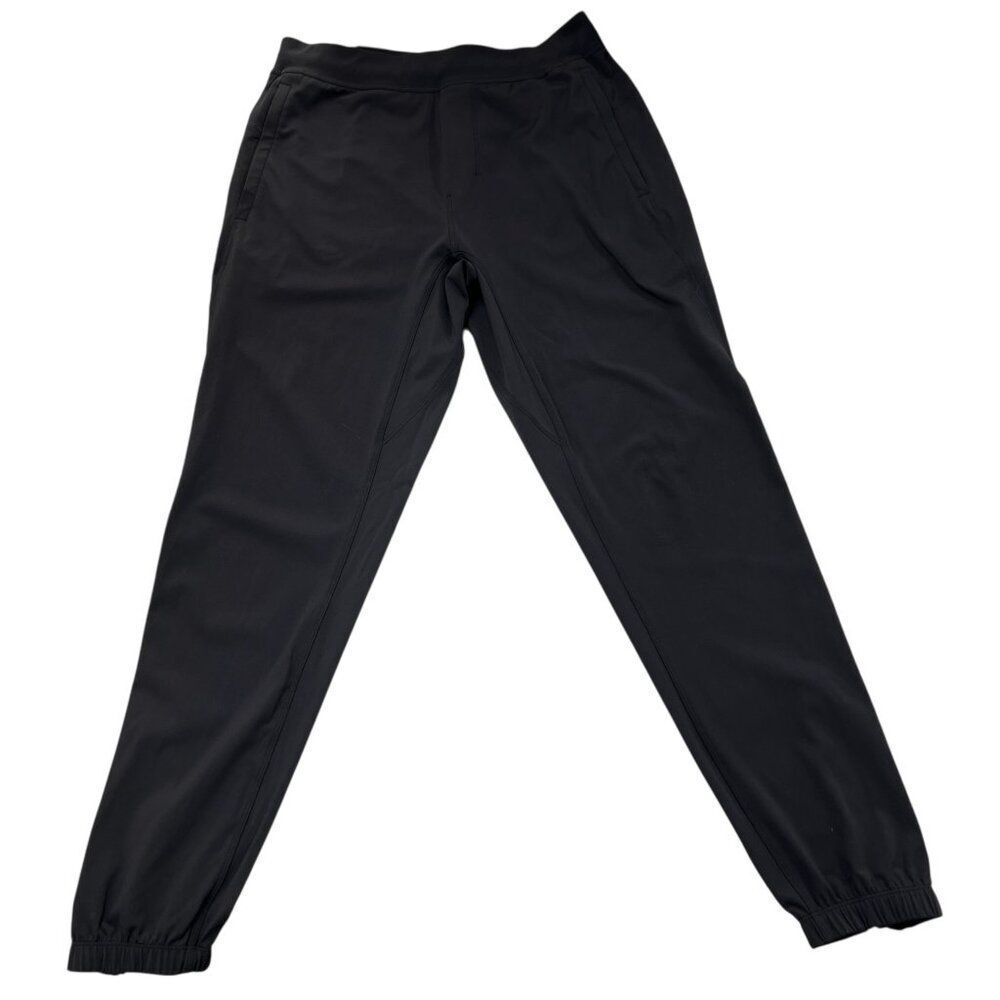Lululemon Men's Surge Joggers Reflective Striping 30" Inseam Black Size Medium